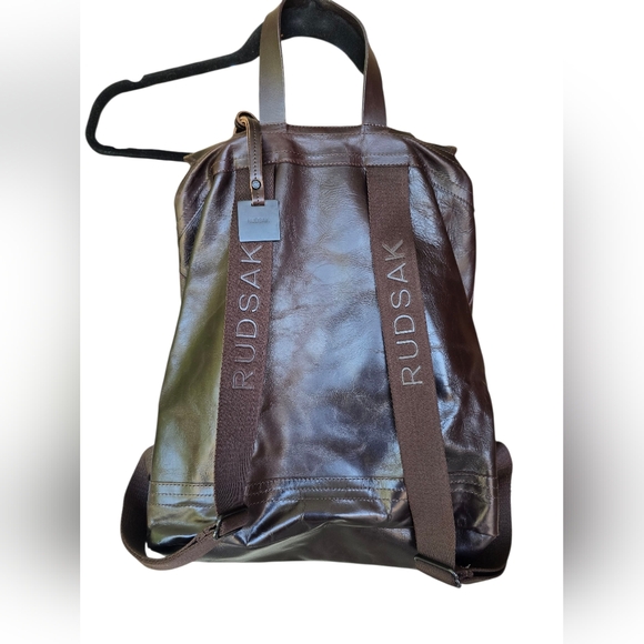 RUDSAK Ladies Tote Backpack High Quality Leather NEW! - Picture 2 of 12